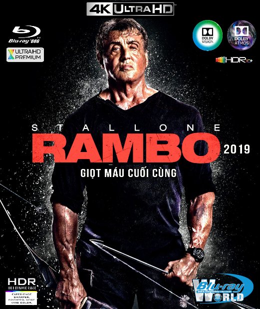 4KUHD-527. Rambo V - Last Blood 2019 - Rambo V -  Giọt Máu Cuối Cùng 4K-66G (TRUE- HD 7.1 DOLBY ATMOS - DOLBY VISION)